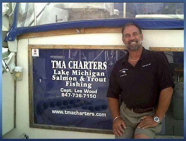 captain les waukegan fishing charters